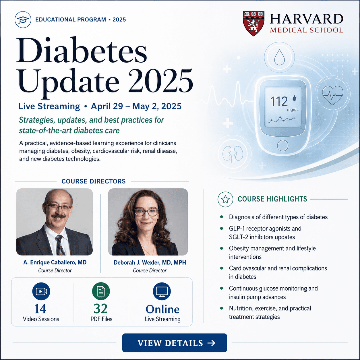 Harvard Diabetes Update 2025