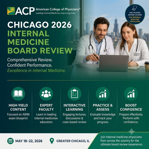 ACP Chicago Internal Medicine Board Review 2026