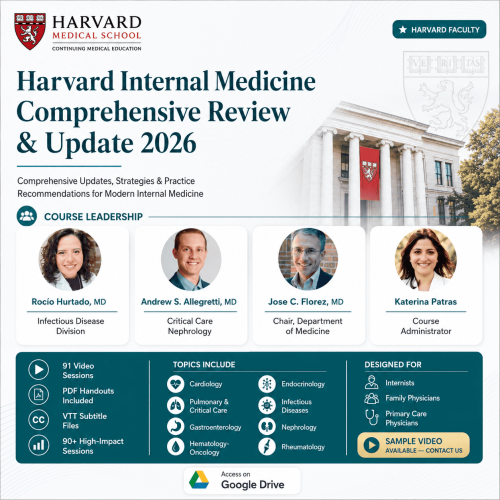 Harvard Internal Medicine Comprehensive Review and Update 2026
